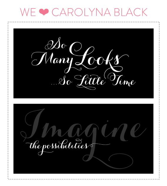 font friday 38 - carolyna black