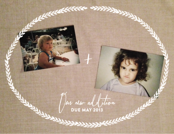 the littlest one! pregnancy announcement @ little bit heart